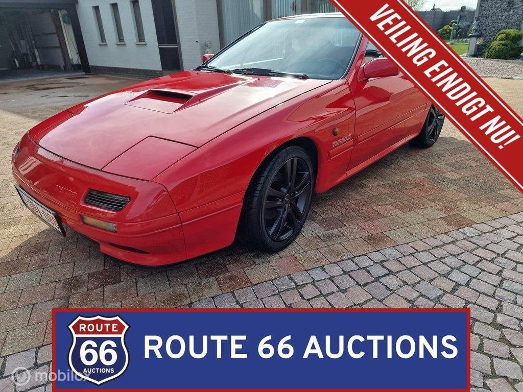Mazda RX-7 Cabriolet | 1988 | Route 66 Auctions, Autos, Achat, Entreprise, Boîte manuelle, Autre carrosserie