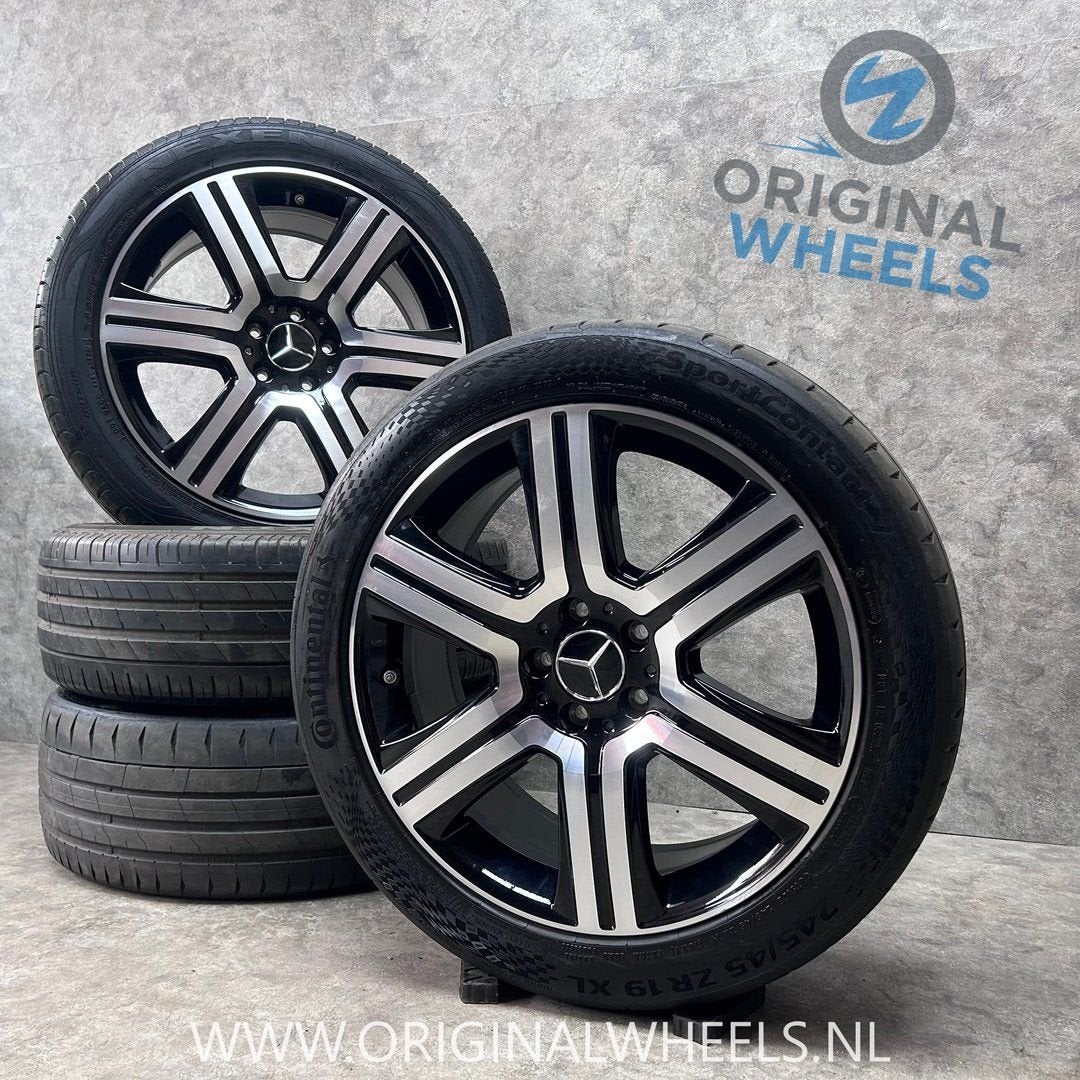 19 inch originele velgen + zomerbanden Mercedes Vito / V-kla, Pneus et Jantes, 245 mm, Véhicule de tourisme, -