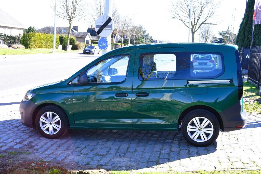 Vw Caddy 1.5TSI DSG/1st Owner/HISTORY/GARANTIE, Achat, Euro 6, Entretenue par le concessionnaire, Noir