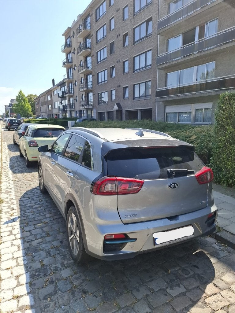Kia eNiro (2019), Auto's, Zwart, Leder, Elektrisch, 5 deurs