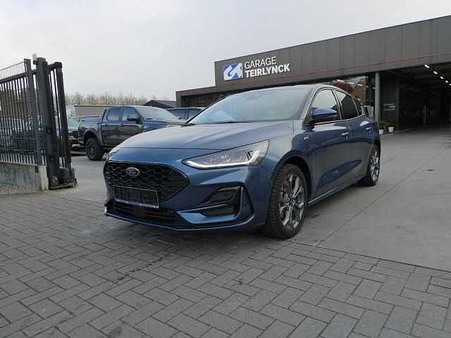 Ford Focus 1.0 i MHEV 155pk ST-Line BLIS ACC Camera '22, Focus, Euro 6, Blauw, USB