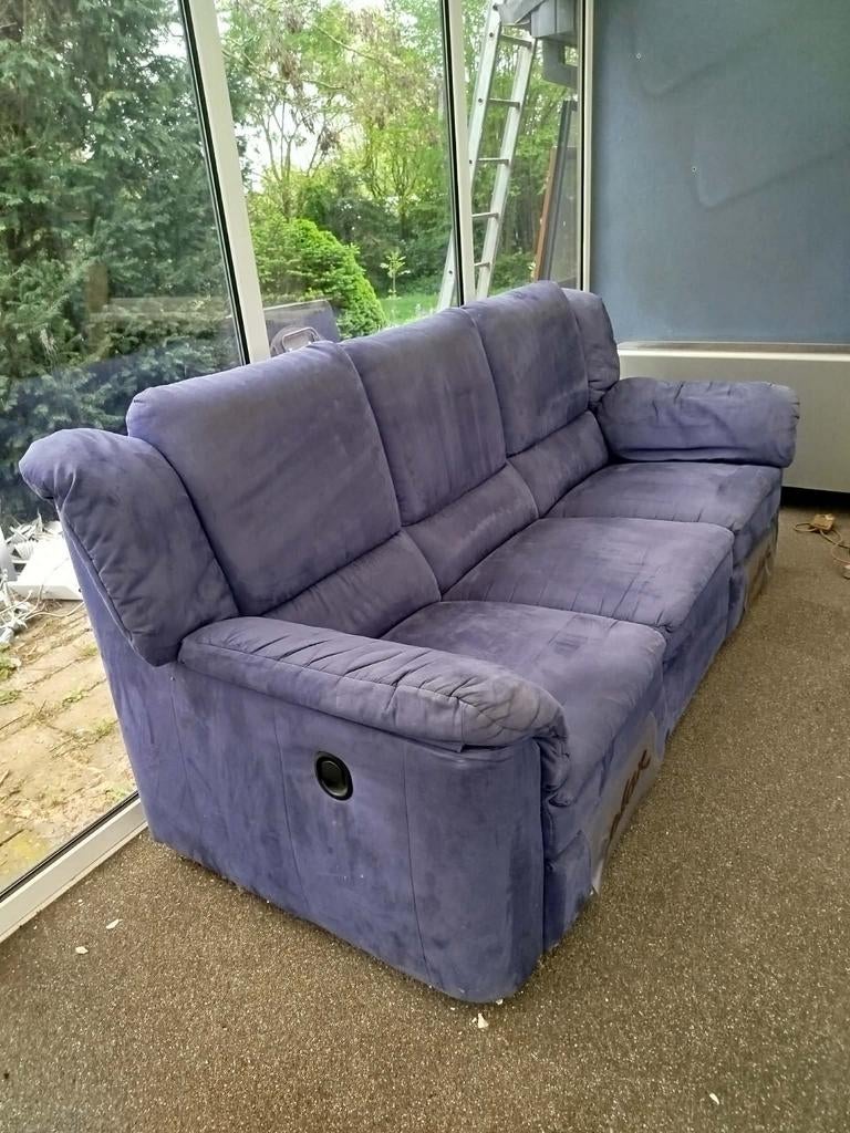 Gratis zetel zitbank relax sofa, Huis en Inrichting, Ophalen