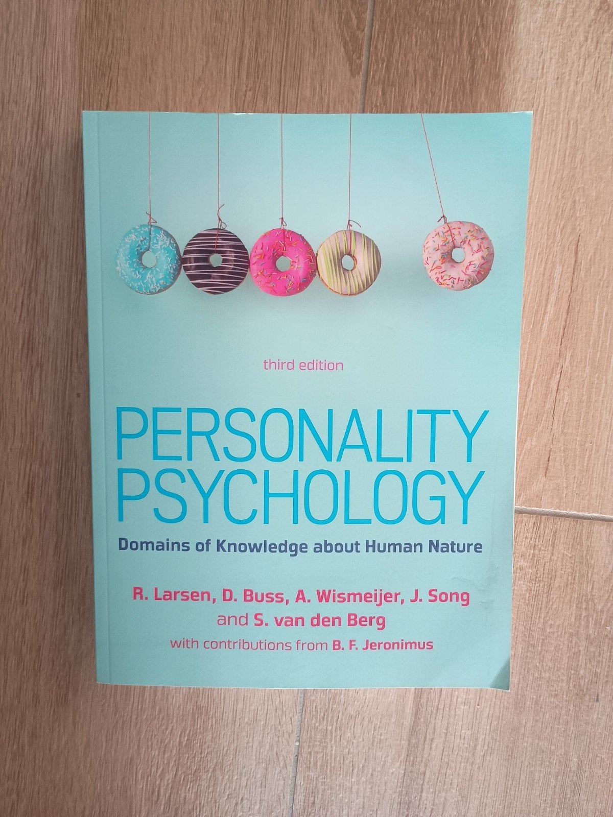 Personality Psychology - 3e editie - R. Larsen (handboek), Livres, Comme neuf, R. Larsen, D. Buss, A. Wismeijer, J. Song, S. van den Berg