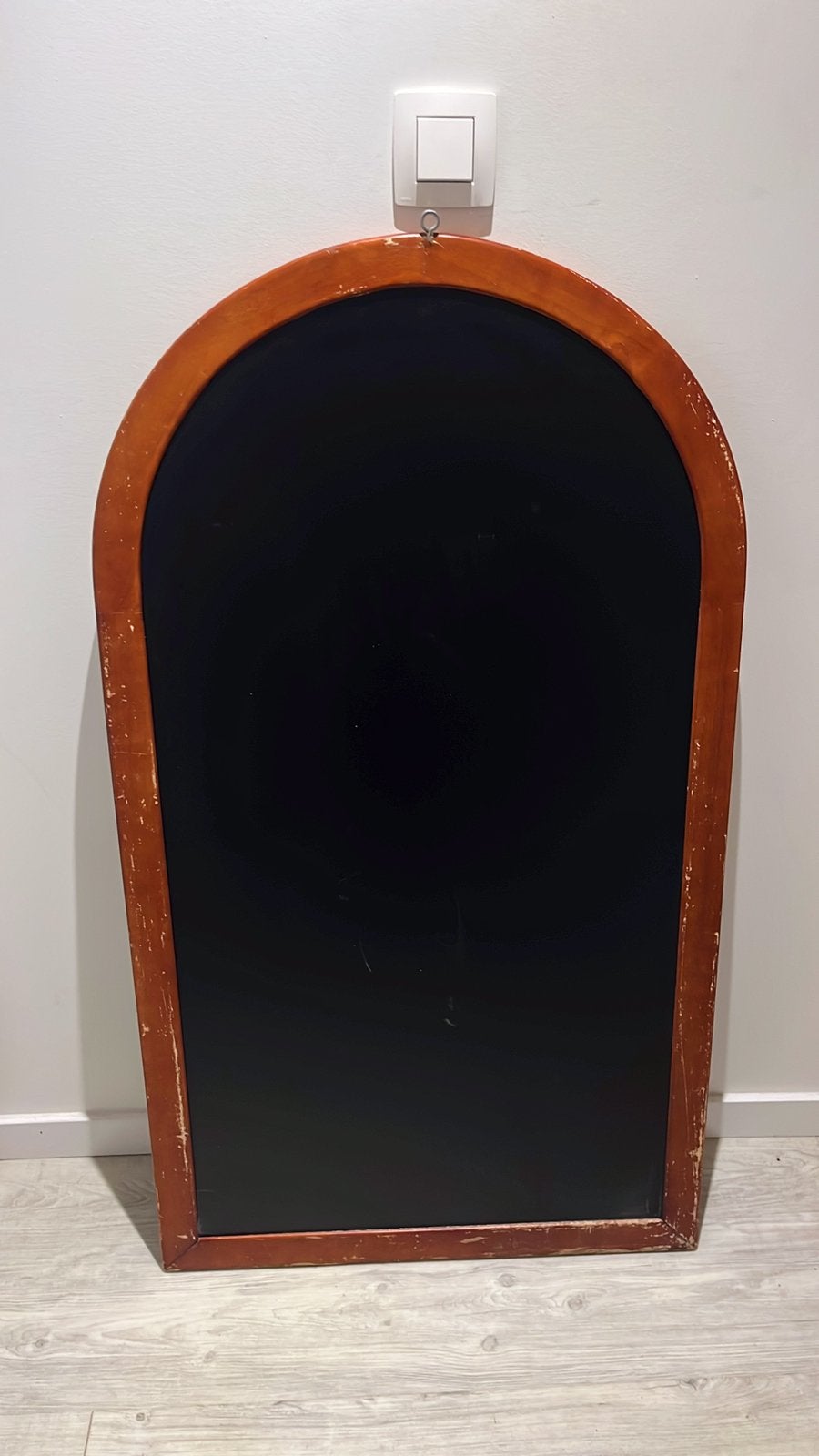 Oud krijtbord met houten omlijsting, Ophalen, Zo goed als nieuw, Krijtbord