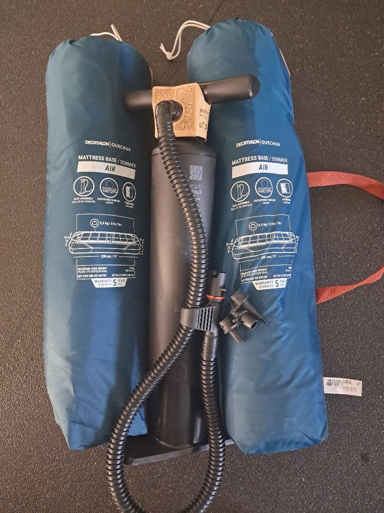 1 persoons airbed verhoger, Ophalen, Zo goed als nieuw, 1-persoons
