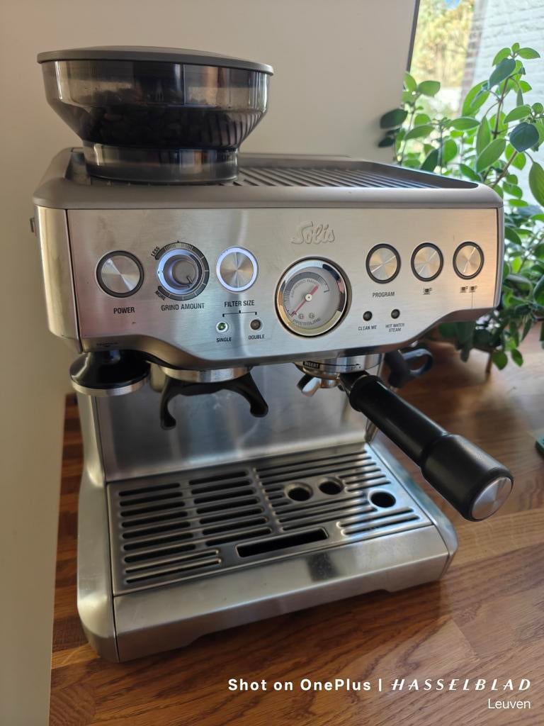 Expressomachine Solis Grind & Infuse Pro (type 115), Ophalen, Gebruikt