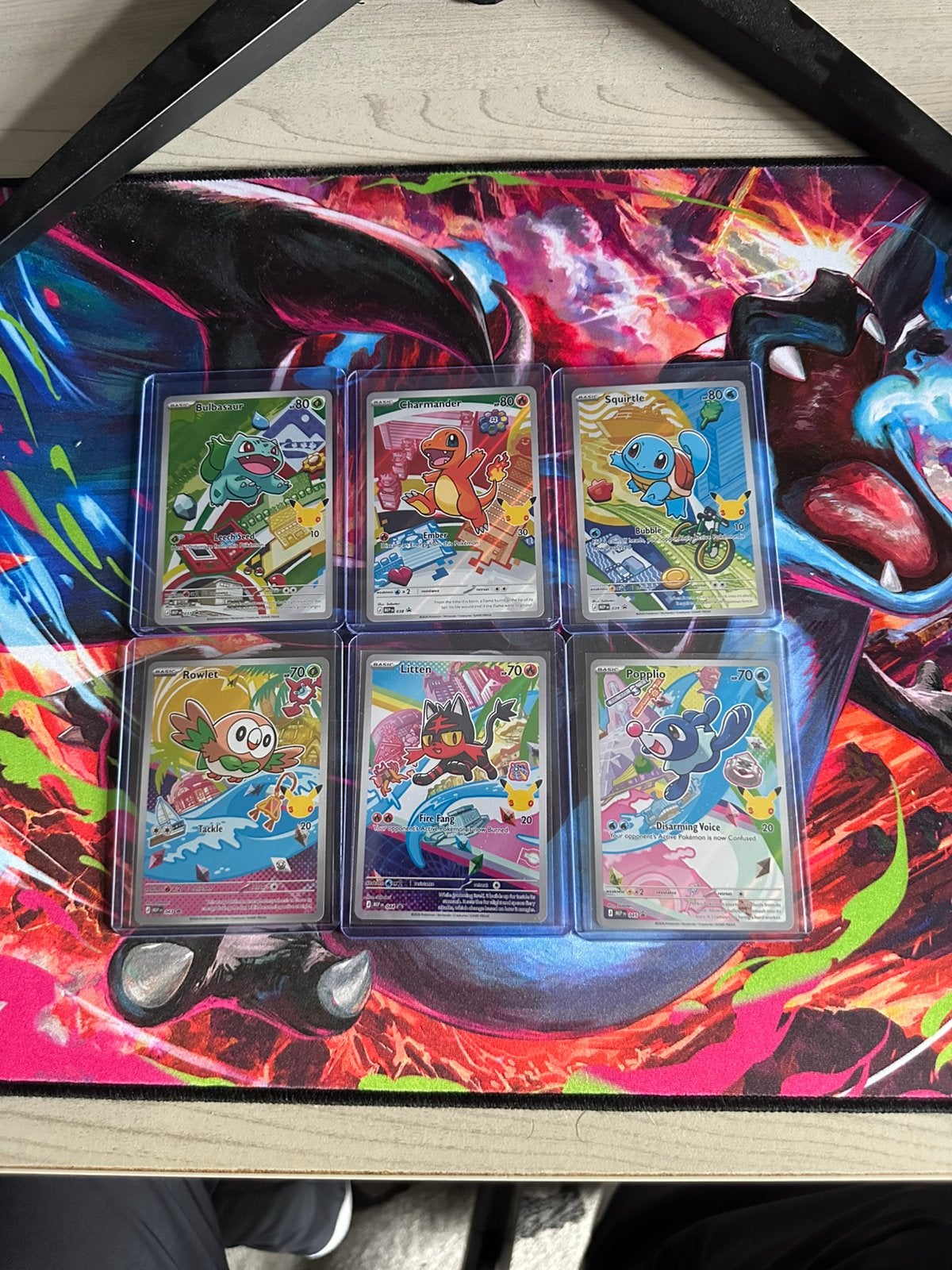 Pokémon first partner illustration , générations 1 et 7, Enlèvement, Comme neuf