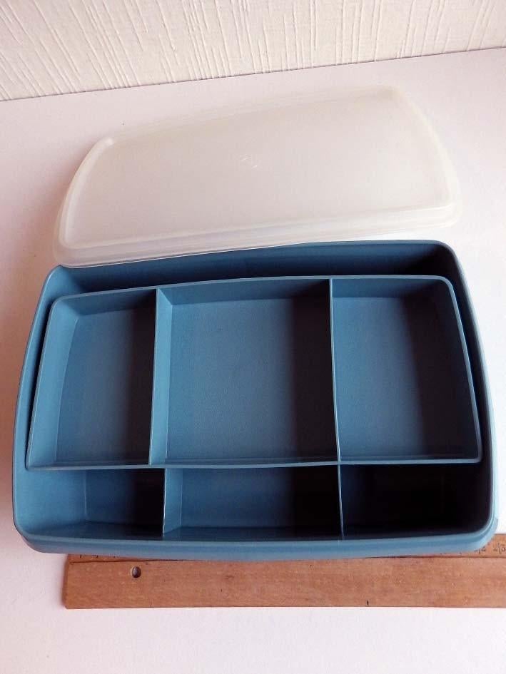 Tupperware Compartimentdoos: €.5,00, Maison & Meubles, Cuisine| Tupperware, Comme neuf, Enlèvement