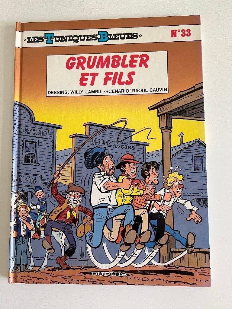 BD Les Tuniques Bleues Grumbler et Fils, Enlèvement ou Envoi, Une BD, Lambil & Cauvin, Utilisé