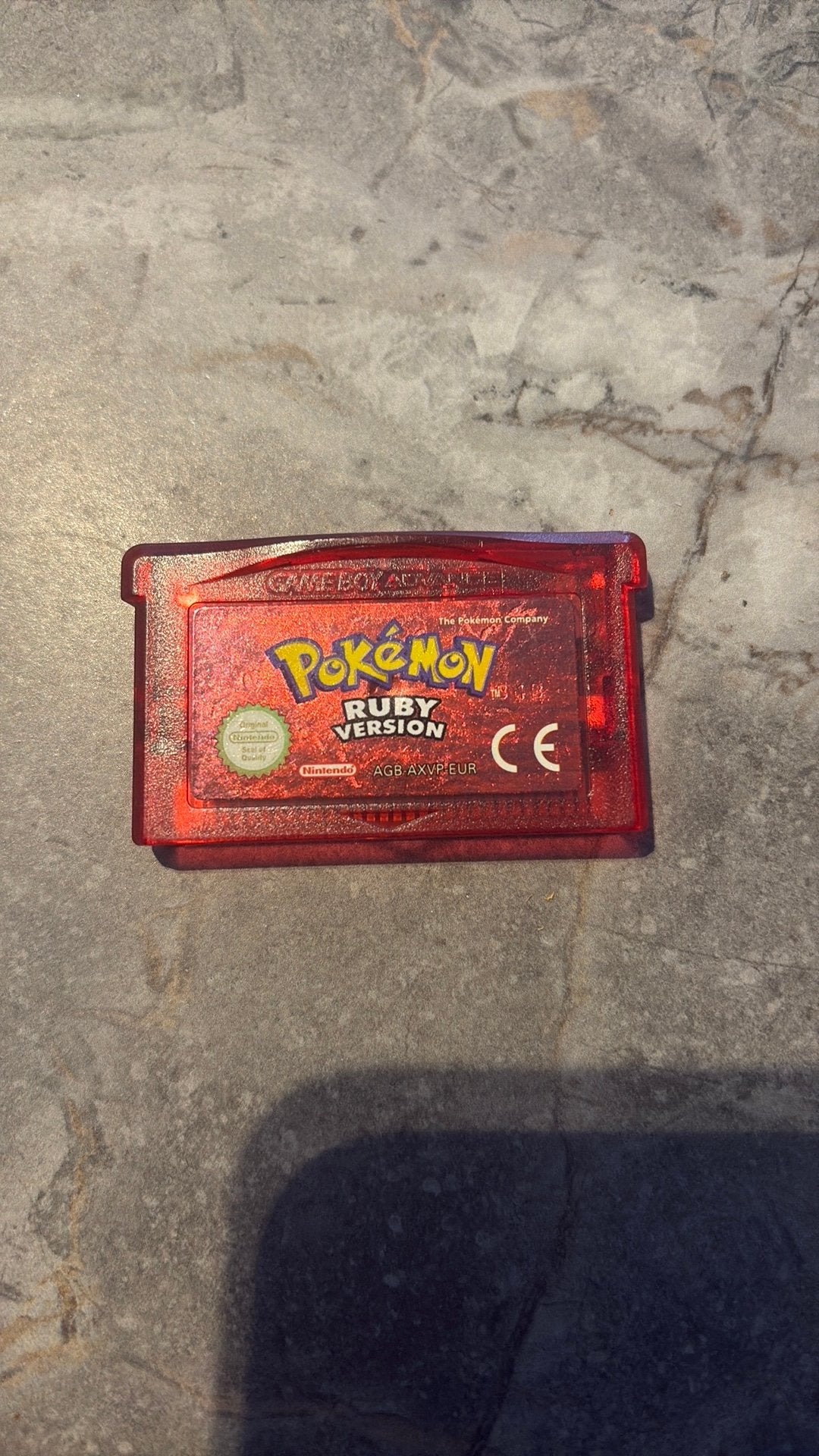 Pokemon ruby version gameboy advance, Games en Spelcomputers, Ophalen, Gebruikt
