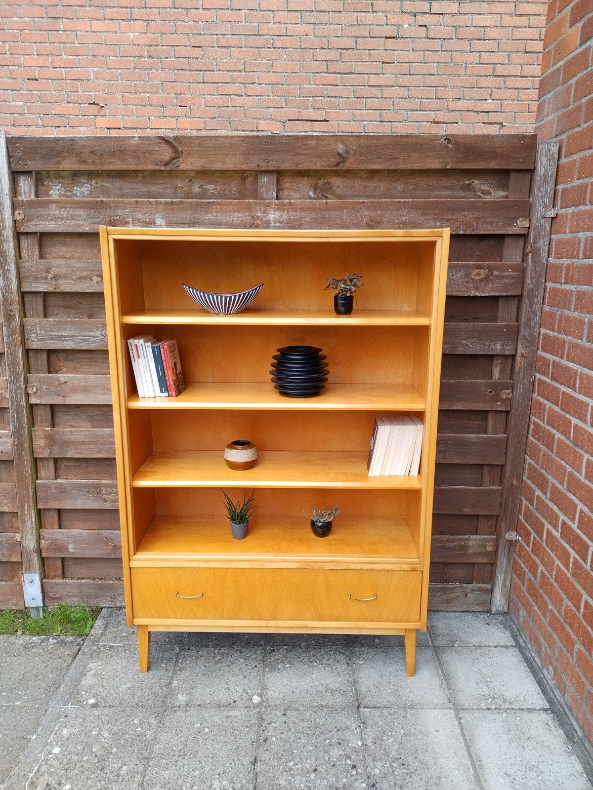 Vintage Scandinavisch dressoir/boekenkast, Ophalen