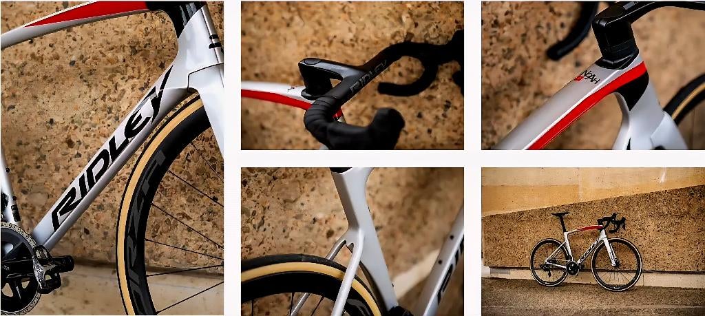Ridley Noah Disc Rival eTap AXS 2023 NHD01BS koersfiets, Fietsen en Brommers, Fietsen | Racefietsen, Zo goed als nieuw, Heren