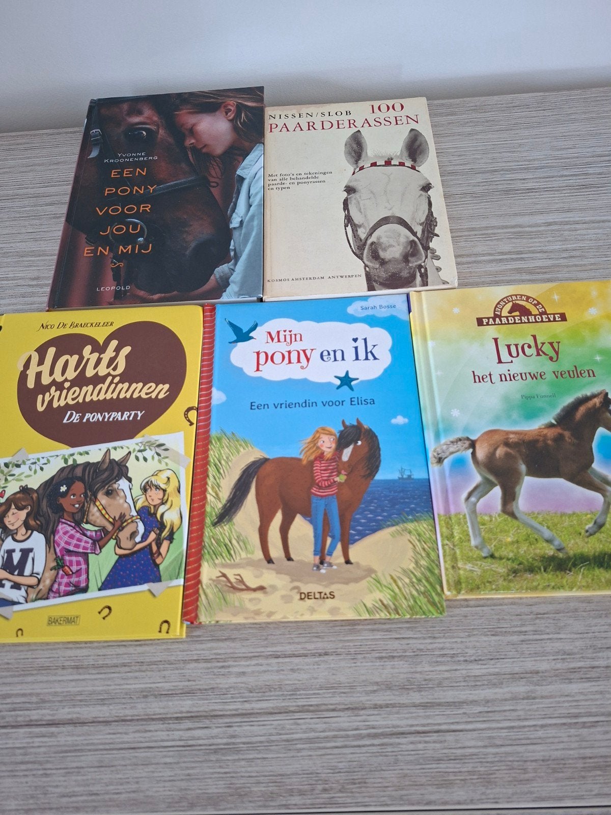 6 paardenboekjes, Livres, Animaux & Animaux domestiques, Enlèvement ou Envoi
