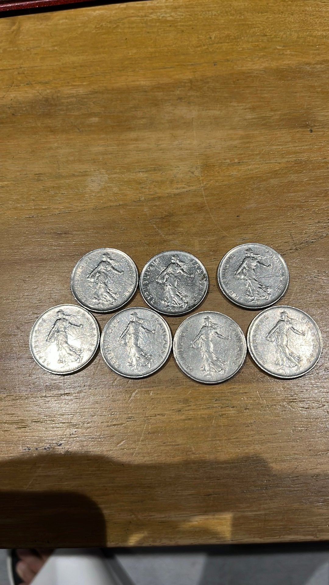 7x 5 francs semeuse, Enlèvement ou Envoi