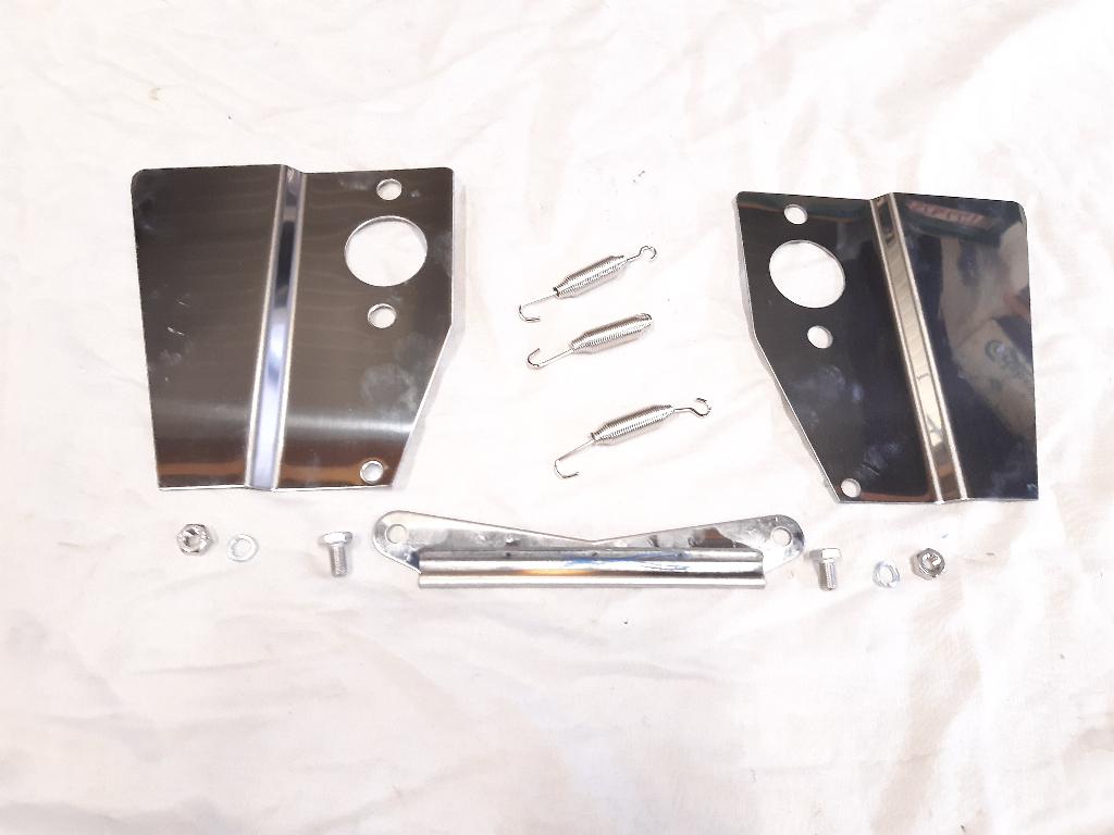 INOX hitteshild voor TWIN HS2 CARBS, Classic Mini, Auto-onderdelen, Ophalen, Nieuw, Austin