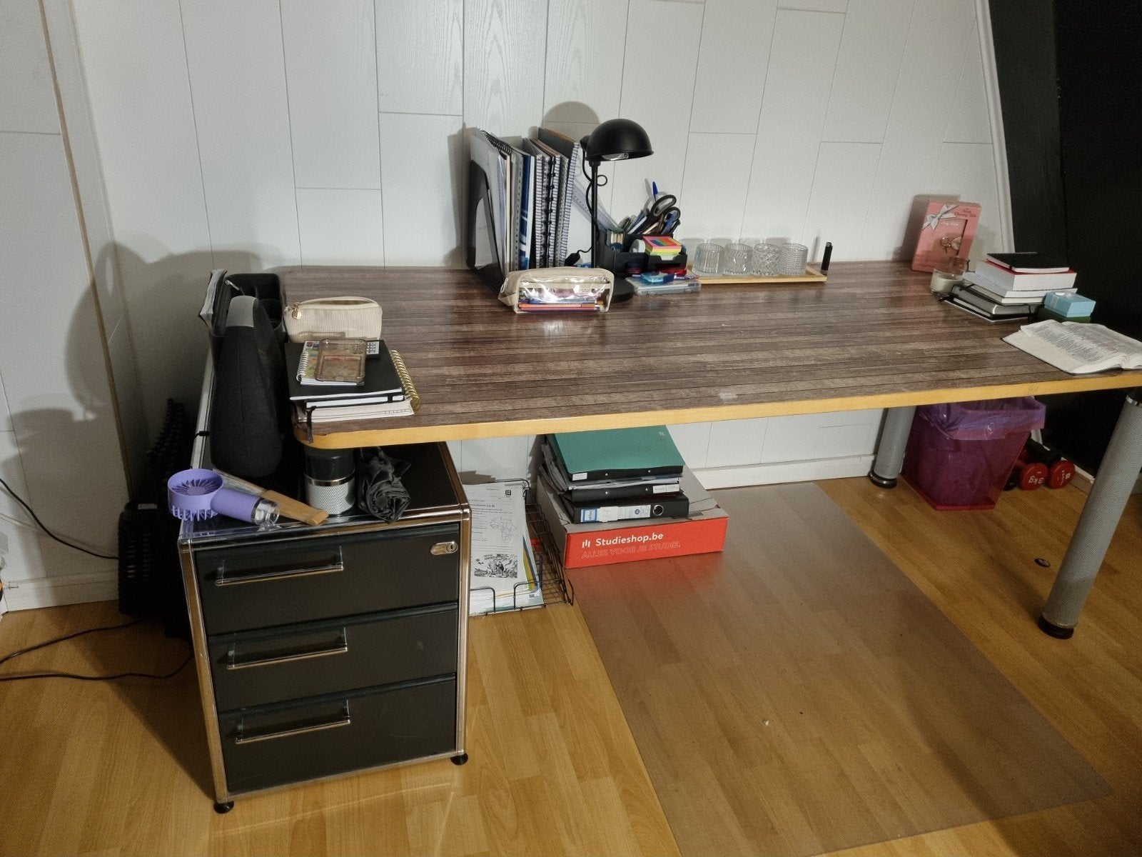 Grote bureautafel, Maison & Meubles, Bureaux, Enlèvement