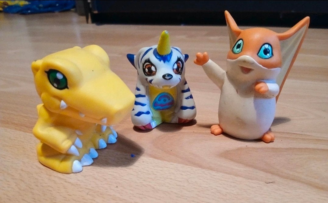 Oude Digimon Poppetjes, Kinderen en Baby's, Ophalen of Verzenden