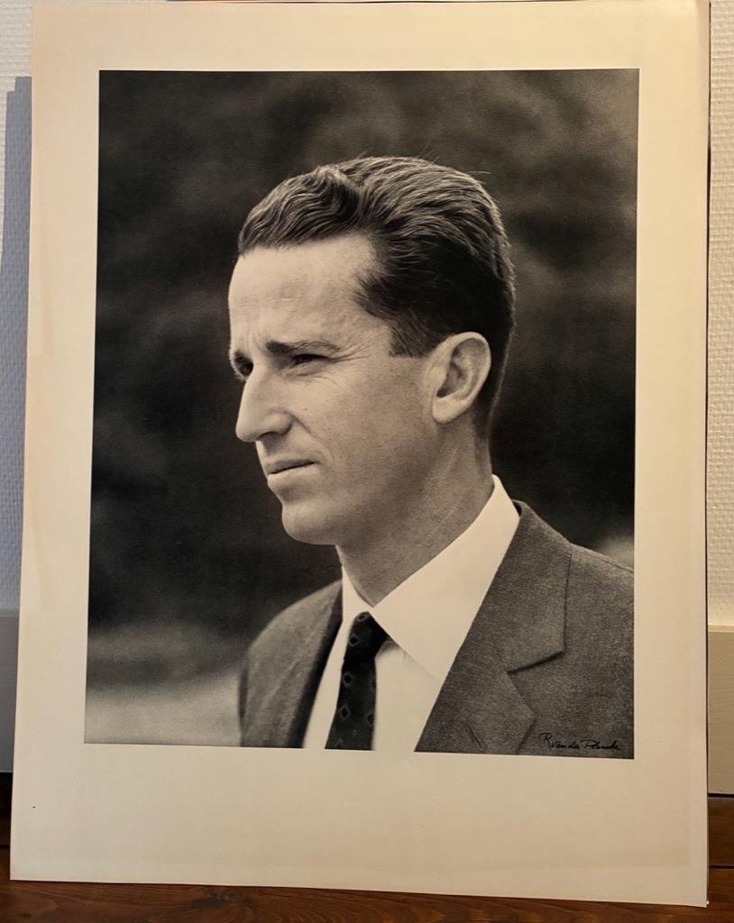 Officieel portret Koning Boudewijn., Verzamelen, Ophalen of Verzenden, Nieuw, Kaart, Foto of Prent