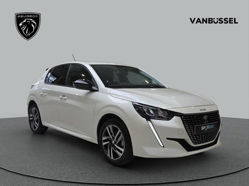 Peugeot 208 Allure Automaat, Automaat, Wit, Bedrijf, 74 kW