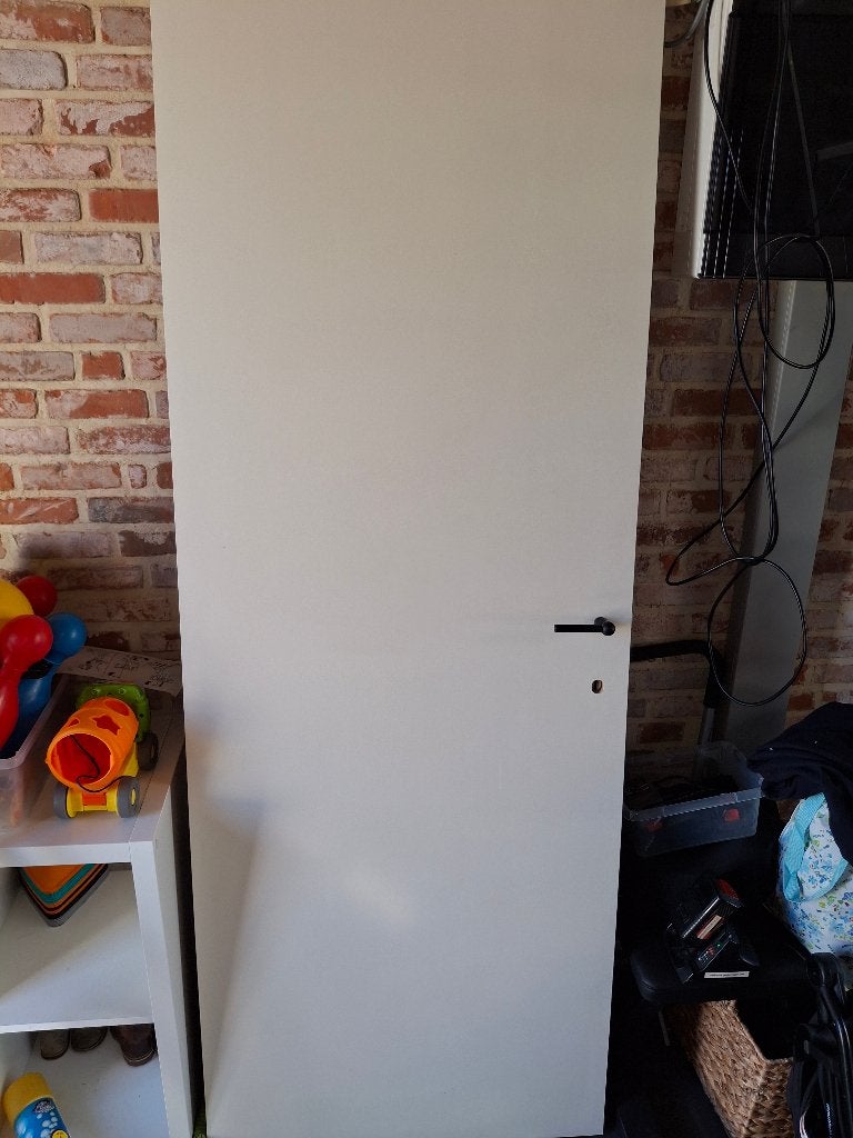 schilderdeur, Doe-het-zelf en Bouw, Deuren en Vliegenramen, Ophalen, Gebruikt, Minder dan 80 cm, Binnendeur