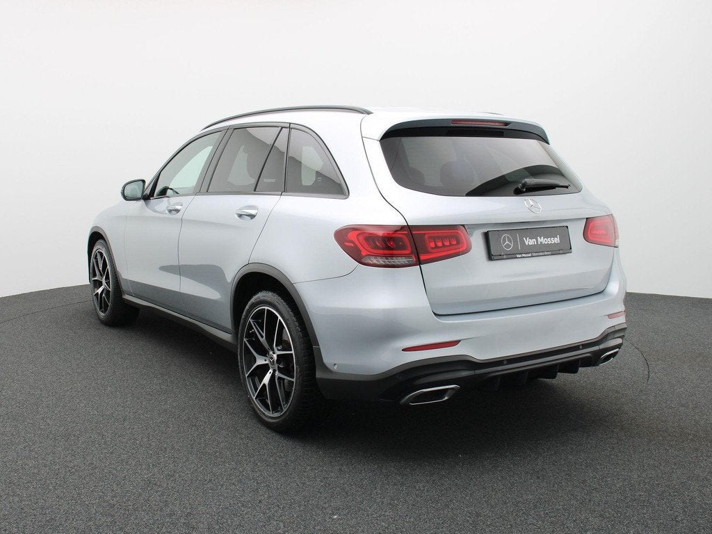 Mercedes-Benz GLC 200 d AMG LINE + CARPLAY + BURMESTER + PAN, Argent ou Gris, Achat, Euro 6, Noir