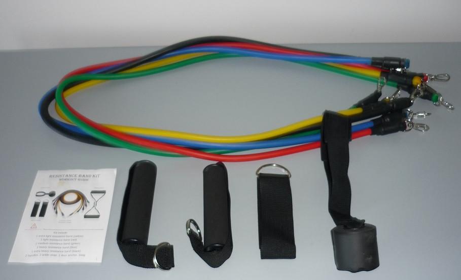 Fitness Elastiek - Resistance band kit, Sport en Fitness, Ophalen of Verzenden, Nieuw, Weerstandband