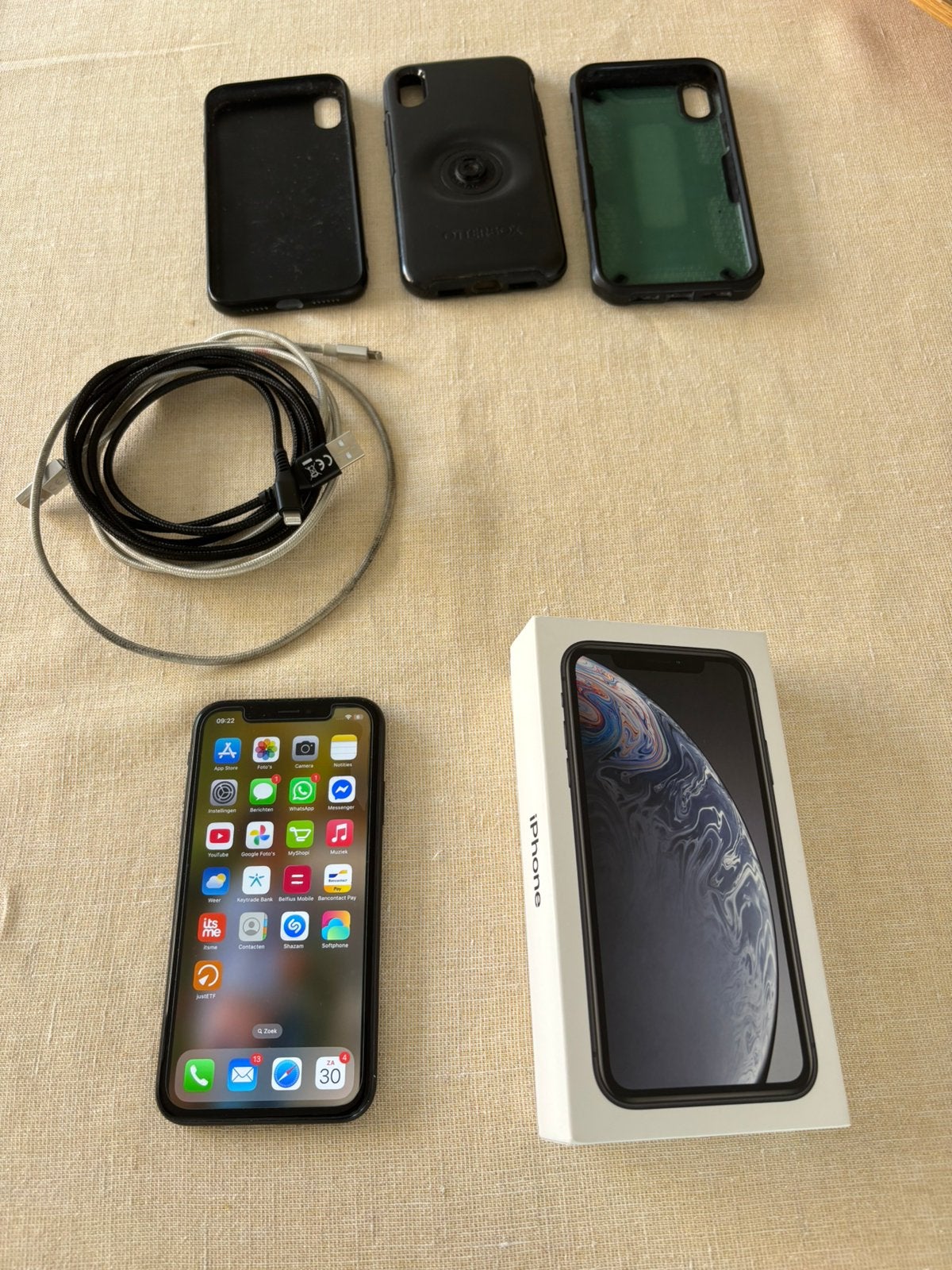 Iphone Xr 64gb, Ophalen, Zwart, IPhone XR, 77 %