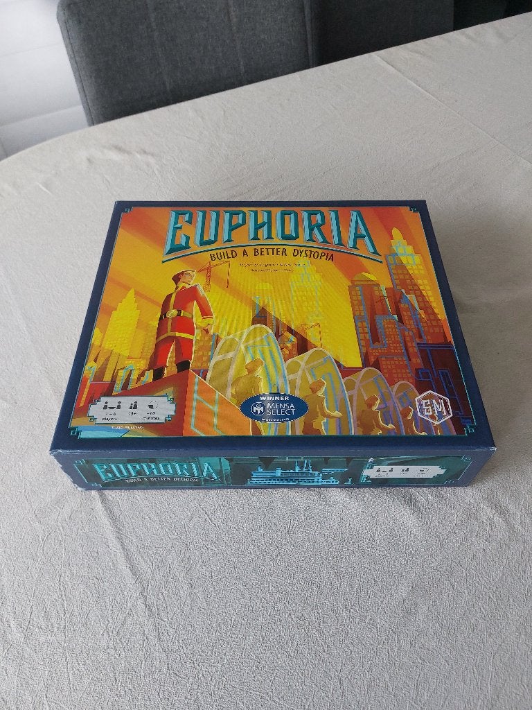 Euphoria - Stonemaier Games, Een of twee spelers, Ophalen of Verzenden, Zo goed als nieuw, Stonemaier Games