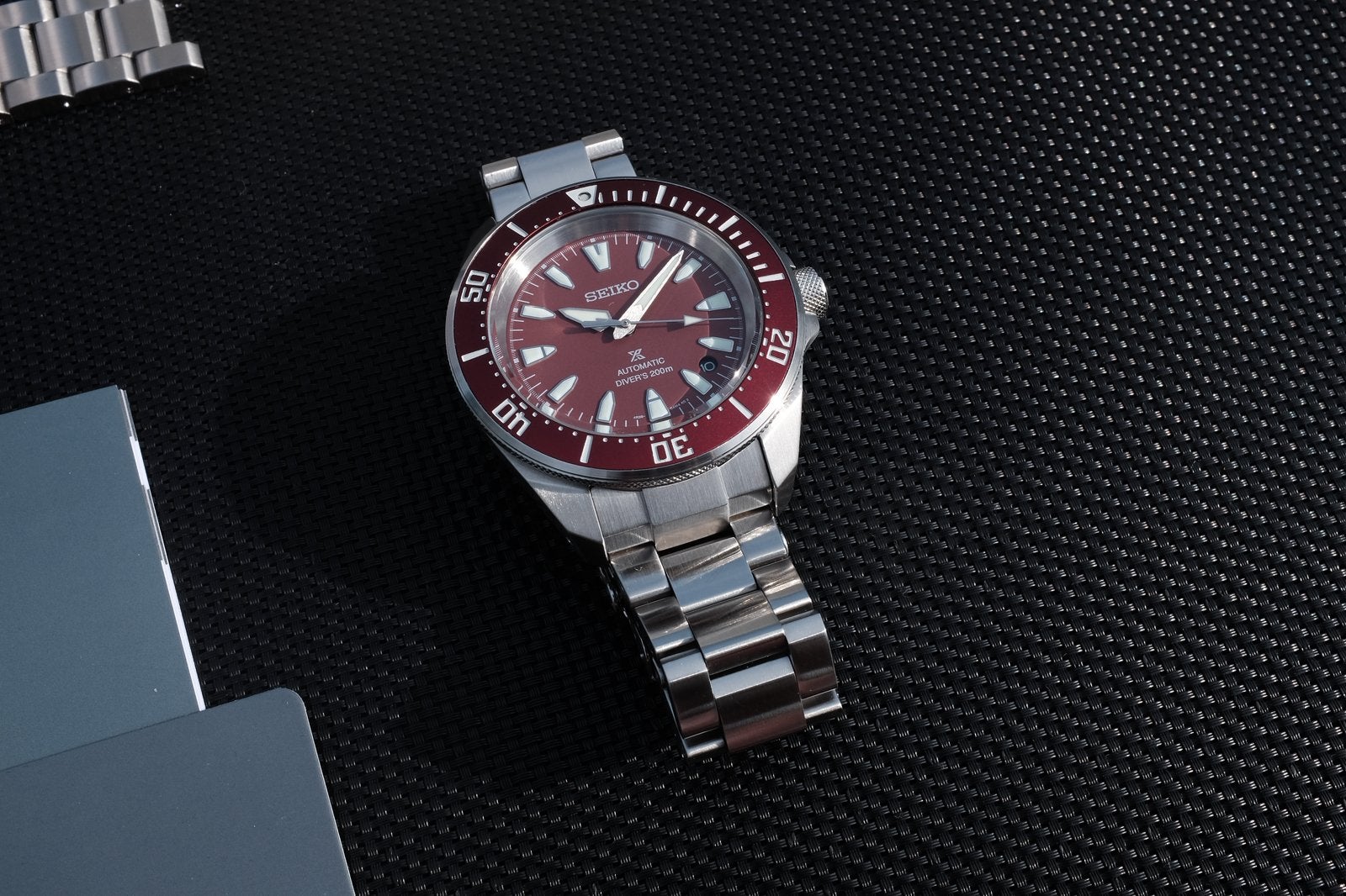 Seiko Prospex Samurai garantie 3 ans comme neuf, Montre-bracelet, Seiko, Enlèvement, Acier