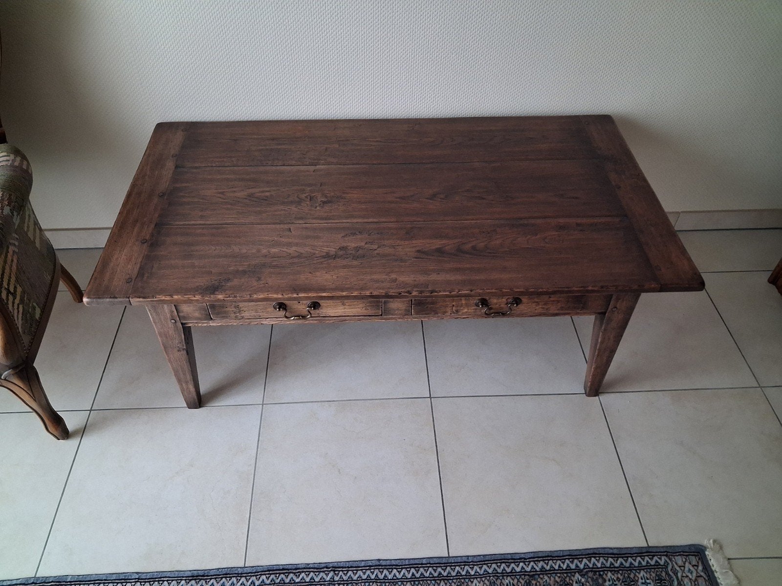 salontafel Franse eik, Huis en Inrichting, Ophalen of Verzenden