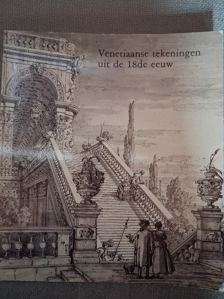 VENETIAANSE TEKENINGEN UIT DE 18de EEUW, Ophalen of Verzenden, Schilder- en Tekenkunst