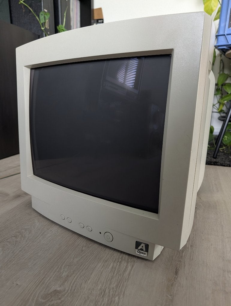 DELTA DA-995 19" CRT Monitor Retro Gaming VGA BNC inputs, Computers en Software, Monitoren, Gebruikt, 101 t/m 150 Hz, VGA, Gaming