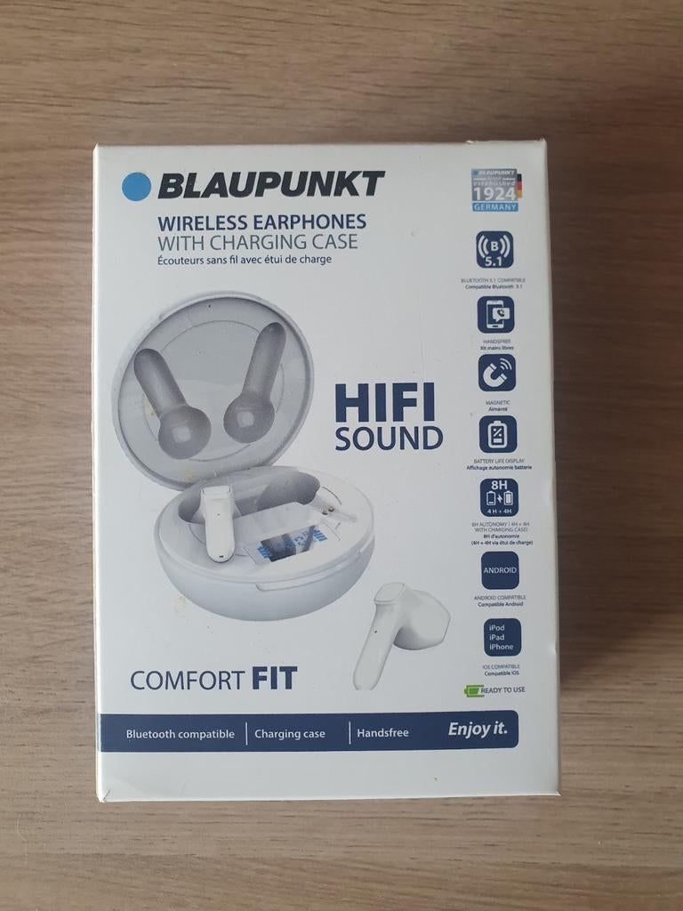 Draadloze oortjes Blaupunkt, Ophalen