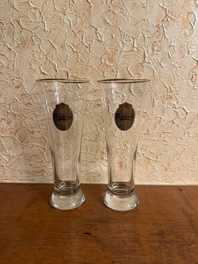 438 verschillende bierglazen (zie omschrijving), Ophalen, Zo goed als nieuw, Bierglas