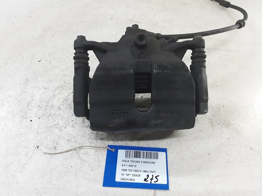 ETRIER DE FREIN AVANT GAUCHE Volkswagen Tiguan (AD1), Utilisé, Volkswagen