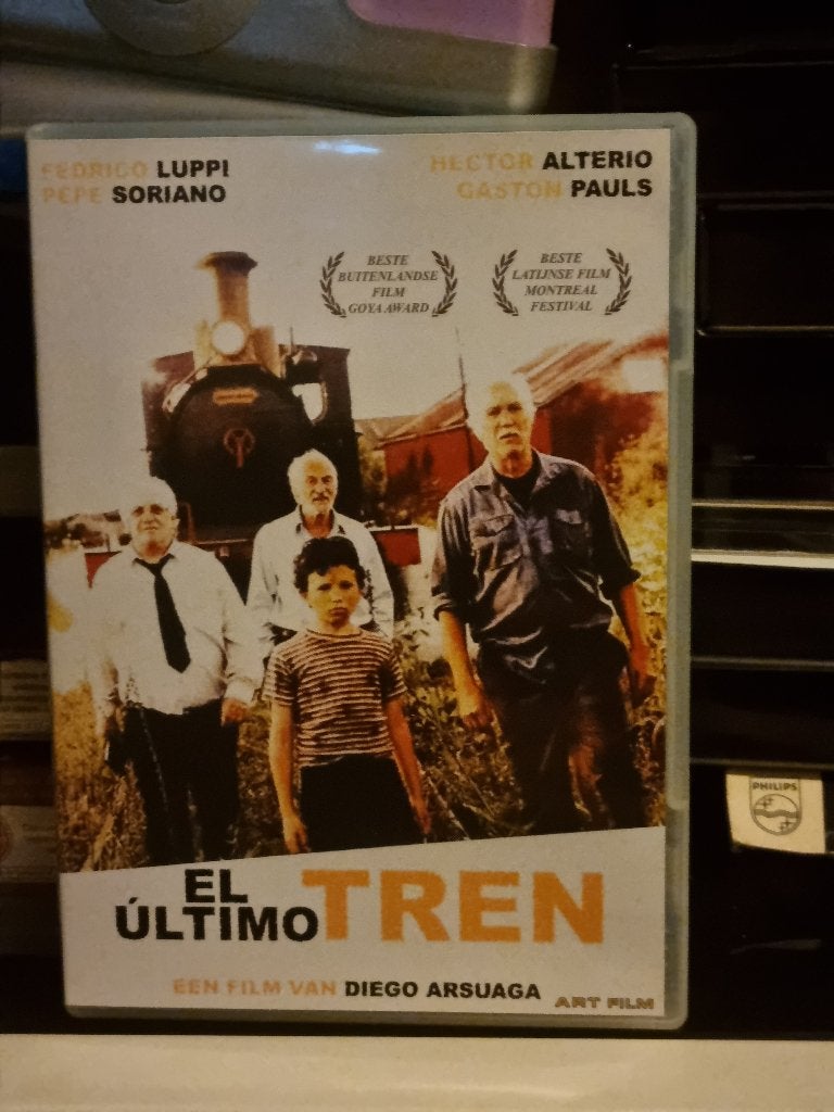 El Ultimo Tren, Diego Arsuaga, Federico Luppi, Pepe Soriano, Cd's en Dvd's, Dvd's | Filmhuis, Spaans, Spaans, Ophalen of Verzenden