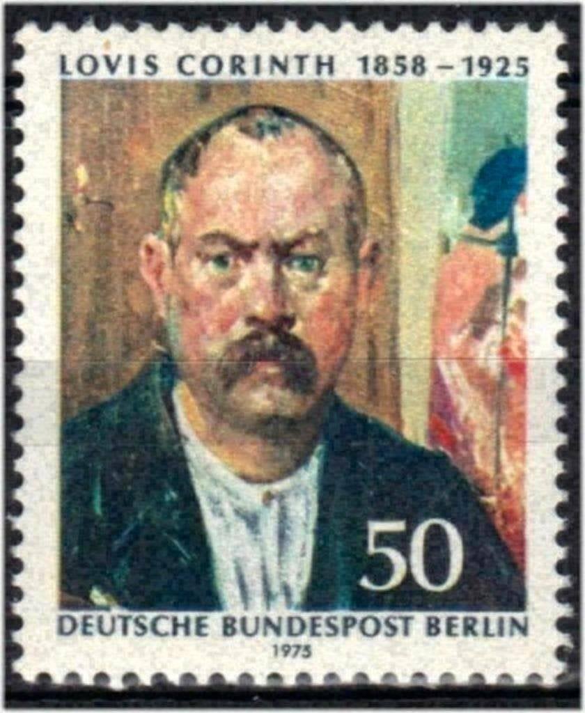 Allemagne Berlin 1975 - Yvert 473 - Lovis Corinth (PF), Envoi, Non oblitéré