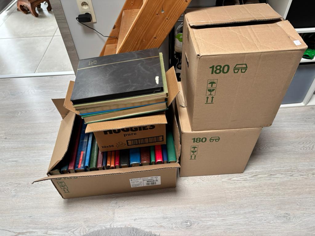 Lot d’Albums de Timbres, Timbres & Monnaies, Timbres | Albums complets & Collections, Enlèvement