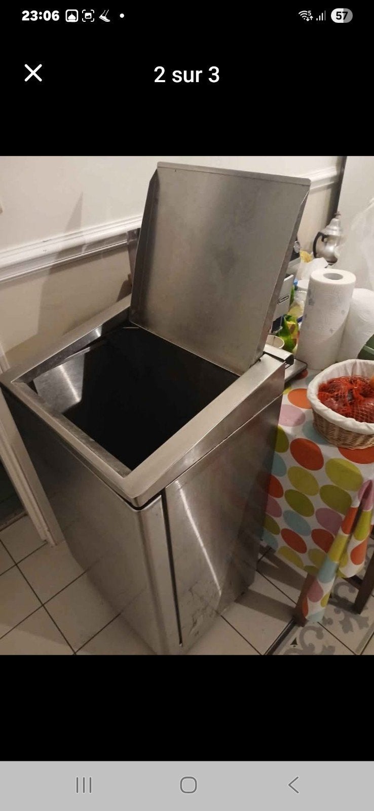 Poubelle pour snack, Enlèvement ou Envoi