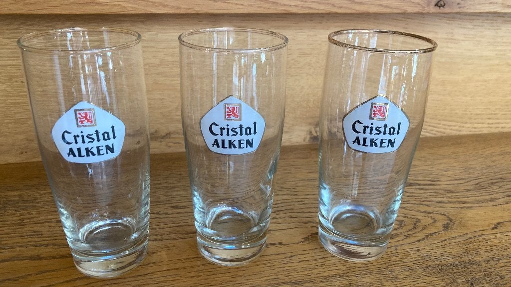 Cristal Alken glazen, Verzamelen, Ophalen of Verzenden