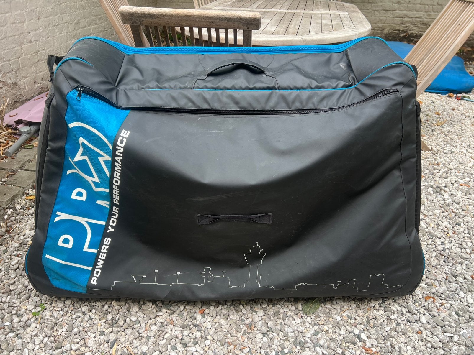 Housse / Valise de transport vélo avec châssis PRO Bike, Enlèvement, Utilisé
