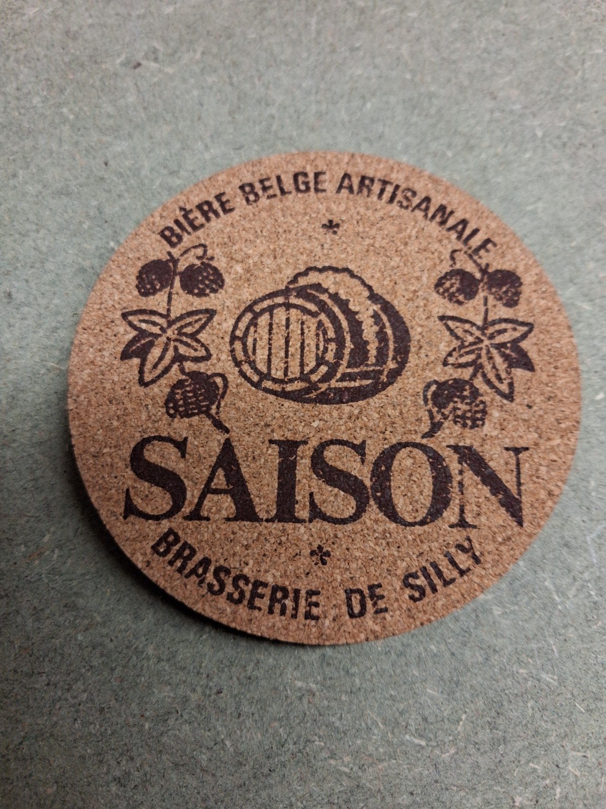 Bierviltje Saison Silly, Ophalen, Zo goed als nieuw, Viltje(s), Overige merken