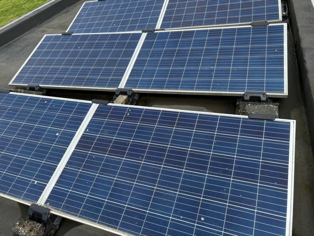6 zonnepanelen 270Wp, Doe-het-zelf en Bouw, Zonnepanelen en Toebehoren, Ophalen, Zo goed als nieuw