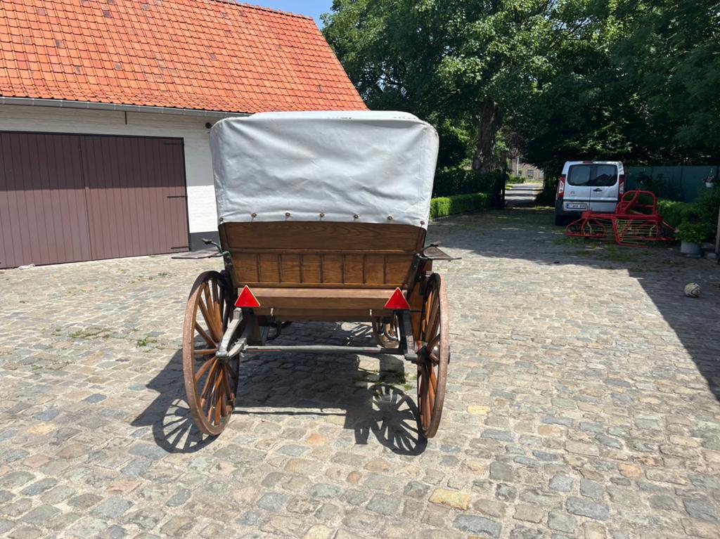 Mooie antieke koets, Gebruikt, Overige typen, Paard, Gesloten