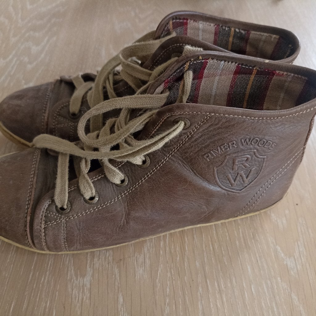 lederen veterschoenen River Woods maat 38, Ophalen of Verzenden, River woods, Veterschoenen