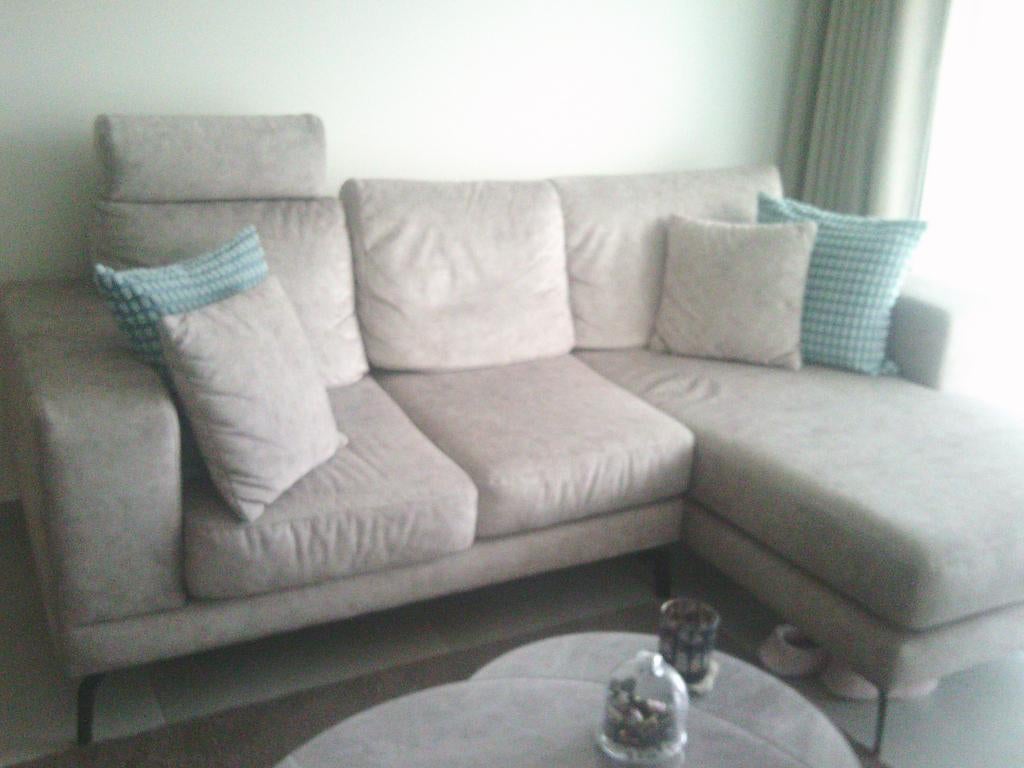 Salon, Ophalen, 100 tot 125 cm, Hoekbank, Zo goed als nieuw