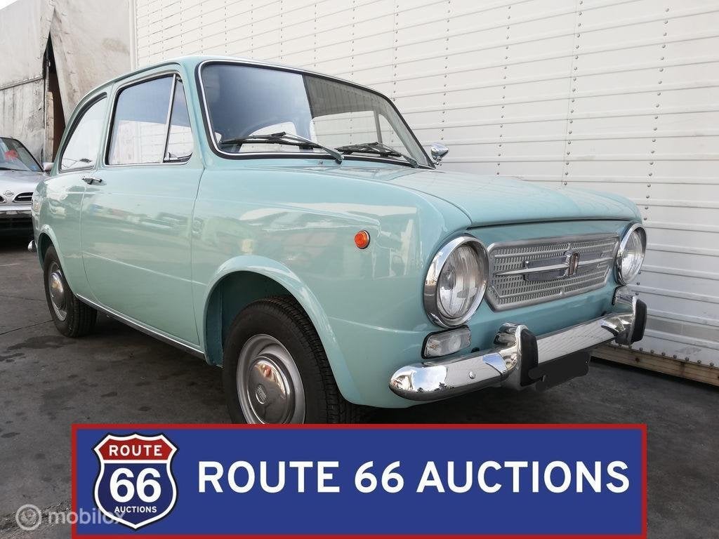Fiat 850 S | 1969 | Route 66 Auctions, Auto's, Oldtimers, Zwart, Bedrijf, Handgeschakeld, Overige carrosserie