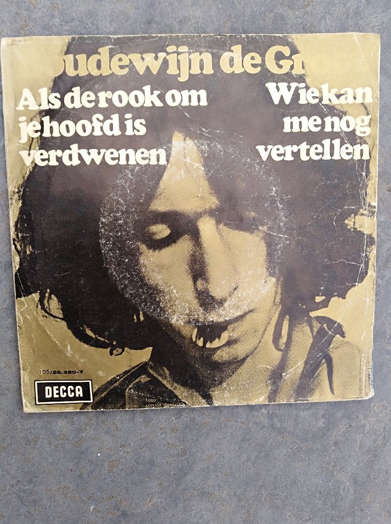 BOUDEWIJN DE GROOT: "Als de rook om je hoofd is verdwenen", Cd's en Dvd's, Vinyl | Nederlandstalig, Fotohoes, Ophalen of Verzenden