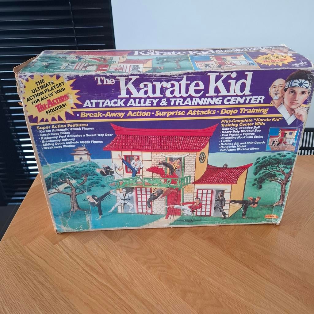 Karate Kid Attack Alley & Training center Remco vintage toy, Enlèvement ou Envoi