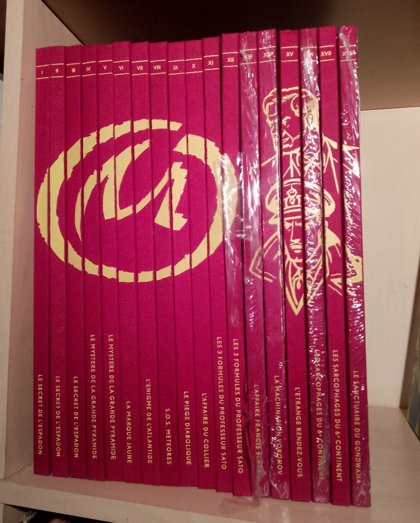Collection Blake et Mortimer 1 à 18 (Édition Toilée)+ bonus, Livres, Edgard P. Jacobs, Série complète ou Série, Comme neuf, Enlèvement